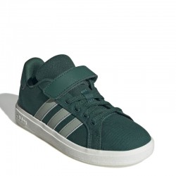 ADIDAS GRAND COURT 2.0 EL KIDS (IH8140)ΠΑΙΔΙΚΑ ΠΑΠΟΥΤΣΙΑ GREEN/OWHITE/CBLACK