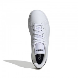 ADIDAS ADVANTAGE BASE 2.0 J (IH8123)ΠΑΙΔΙΚΑ ΠΑΠΟΥΤΣΙΑ FTWWHT/FTWWHT/CBLACK