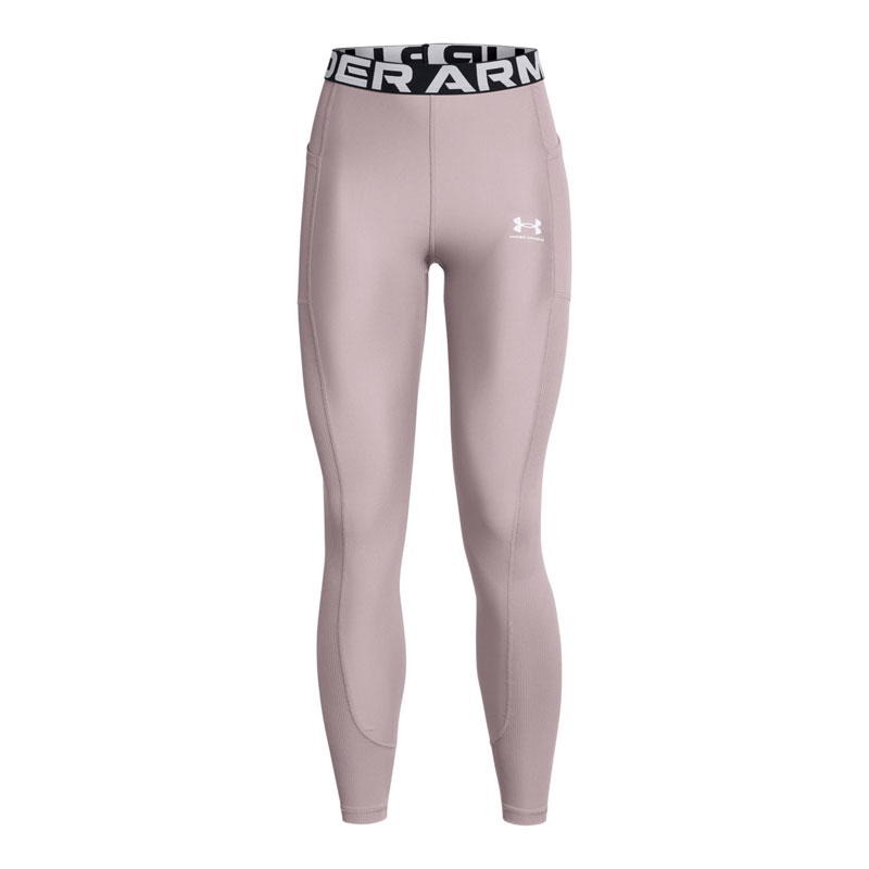 Under Armour HeatGear® Rib Legging (1388693-015)ΓΥΝΑΙΚΕΙΟ ΚΟΛΑΝ Tetra Gray/White