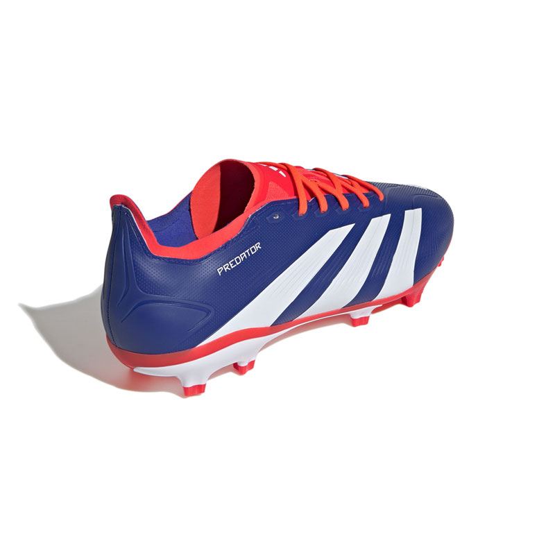 Adidas Predator League FG (IF6348)Ποδοσφαιρικά Παπούτσια με Τάπες  Lucid Blue / Cloud White / Solar Red