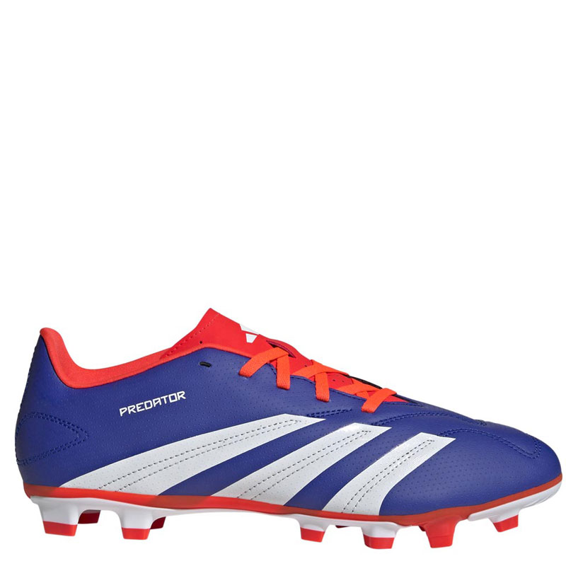 Adidas Predator Club FxG (IF6344)Ποδοσφαιρικά Παπούτσια με Τάπες  Lucid Blue / Cloud White / Solar Red