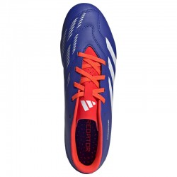 Adidas Predator Club FxG (IF6344)Ποδοσφαιρικά Παπούτσια με Τάπες  Lucid Blue / Cloud White / Solar Red