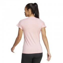 ADIDAS AEROREADY Train Essentials Minimal Branding V-Neck Tee (IX1002)ΓΥΝΑΙΚΕΙΟ T-SHIRT Semi Pink Spark