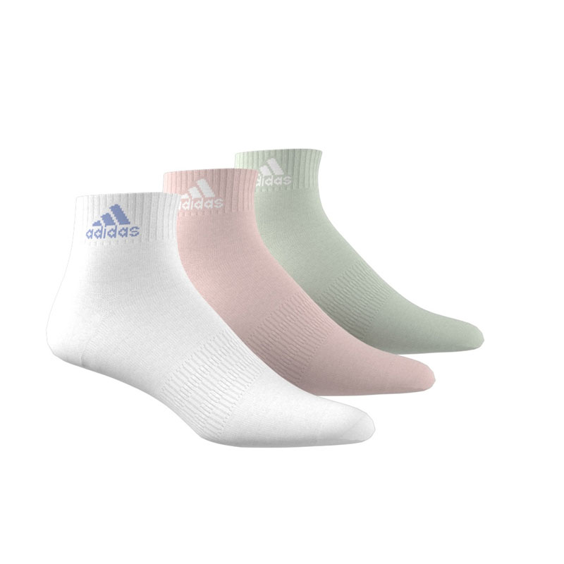 Adidas Cushioned Sportswear Ankle Socks 3 pairs (IZ0108)Αθλητικές Κάλτσες Πολύχρωμες 3 Ζεύγη