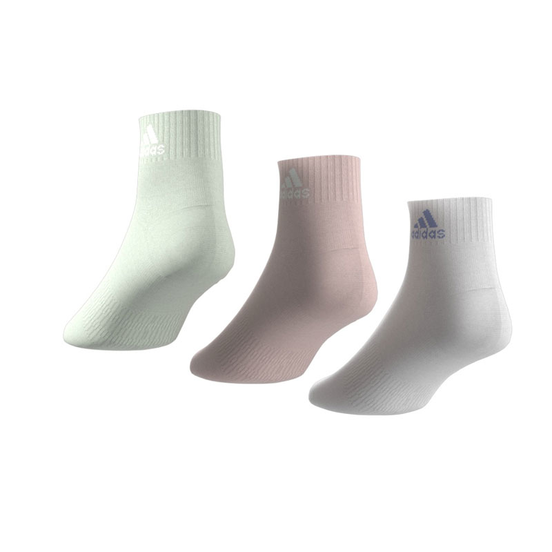 Adidas Cushioned Sportswear Ankle Socks 3 pairs (IZ0108)Αθλητικές Κάλτσες Πολύχρωμες 3 Ζεύγη