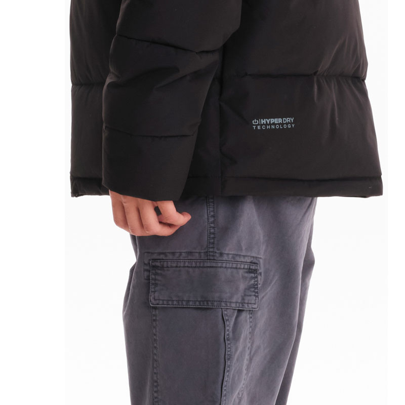 EMERSON ΑΝΔΡΙΚΟ ΜΠΟΥΦΑΝ PUFFER ΜΕ ΚΟΥΚΟΥΛΑ ΜΑΥΡΟ (242.EM10.90-BLACK)