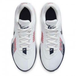 Nike Air Zoom G.T. Cut Academy (FB2599-104)Μπασκετικά Παπούτσια Λευκά