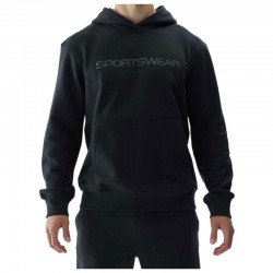 4F SWEATSHIRT MENS (4FWAW24TSWSM1259-20S)ΑΝΔΡΙΚΗ ΦΟΥΤΕΡ ΜΠΛΟΥΖΑ ΜΑΥΡΗ