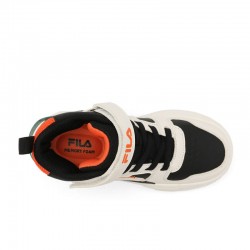 Fila Μemory Ayo 3 V (3YF43001-015)ΠΑΙΔΙΚΑ ΠΑΠΟΥΤΣΙΑ ΜΠΟΤΑΚΙΑ BLACK/BEIGE/ORANGE/GREEN