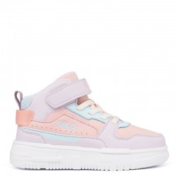 Fila Μemory Ayo 3 V GIRLS (3YF43001-995)ΠΑΙΔΙΚΑ ΠΑΠΟΥΤΣΙΑ ΜΠΟΤΑΚΙΑ Coral Pink/ Venice