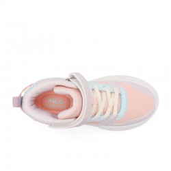 Fila Μemory Ayo 3 V GIRLS (3YF43001-995)ΠΑΙΔΙΚΑ ΠΑΠΟΥΤΣΙΑ ΜΠΟΤΑΚΙΑ Coral Pink/ Venice