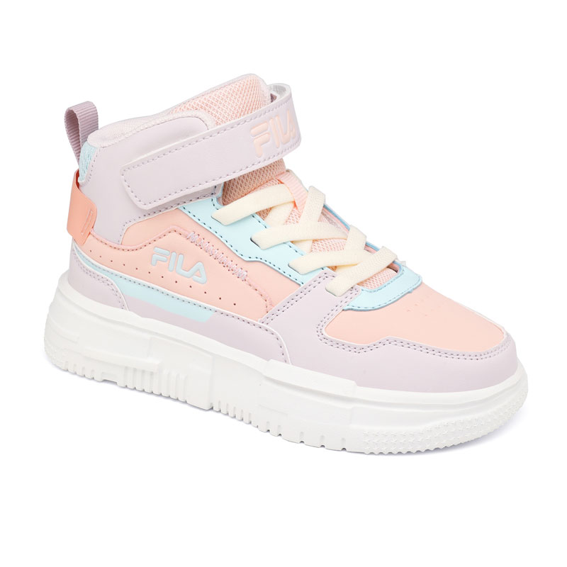 Fila Μemory Ayo 3 V GIRLS (3YF43001-995)ΠΑΙΔΙΚΑ ΠΑΠΟΥΤΣΙΑ ΜΠΟΤΑΚΙΑ Coral Pink/ Venice