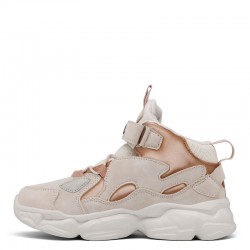 FILA Memory Squad V GIRLS (3YF43005-990)ΠΑΙΔΙΚΑ ΠΑΠΟΥΤΣΙΑ ΜΠΟΤΑΚΙΑ CORAL PINK/GOLD