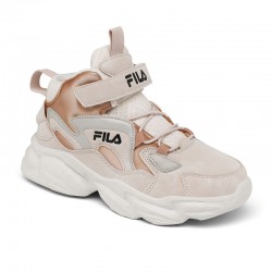 FILA Memory Squad V GIRLS (3YF43005-990)ΠΑΙΔΙΚΑ ΠΑΠΟΥΤΣΙΑ ΜΠΟΤΑΚΙΑ CORAL PINK/GOLD