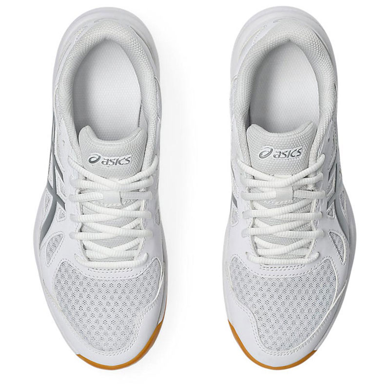 ASICS UPCOURT 6 (1072A107-100)Γυναικείο Παπούτσι για Βόλλευ WHITE/SILVER