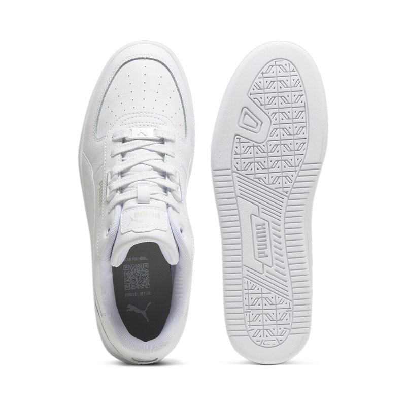 Puma Caven 2.0 Lux (395016-02)ΑΝΔΡΙΚΑ ΠΑΠΟΥΤΣΙΑ White/Cool Light