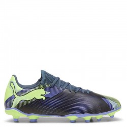 Puma Future 7 Play FG/AG (107939-03)Ποδοσφαιρικά Παπούτσια με Τάπες  Gray Skies/Elektro Purple