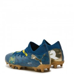 PUMA FUTURE 7 MATCH BNA FG/AG JUNIOR (108083-01)ΠΑΙΔΙΚΑ ΠΑΠΟΥΤΣΙΑ ΠΟΔΟΣΦΑΙΡΟΥ ΜΕ ΤΑΠΕΣ Sailing Blue/Marine Blue/Pelé Yellow/Grassy Green