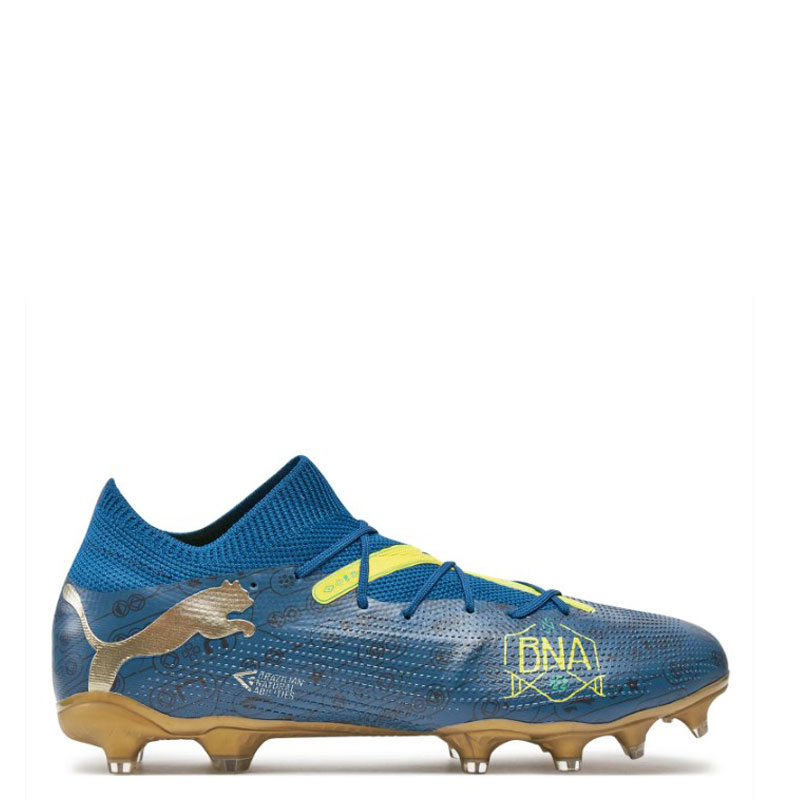 Puma Future 7 Match BNA FG/AG (108081-01)ΑΝΔΡΙΚΑ ΠΑΠΟΥΤΣΙΑ ΠΟΔΟΣΦΑΙΡΟΥ ΜΕ ΤΑΠΕΣ Sailing Blue/Marine Blue/Pelé Yellow/Grassy Green