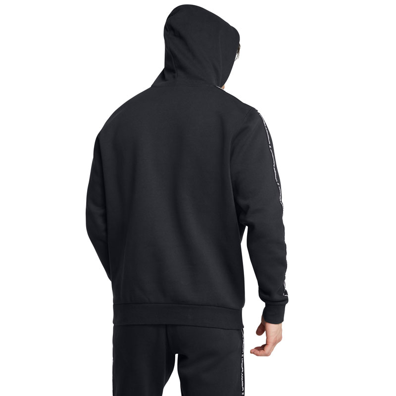 UNDER ARMOUR UA Icon Fleece HD Taping (1389356-001)ΑΝΔΡΙΚΗ ΦΟΥΤΕΡ ΜΠΛΟΥΖΑ ΜΕ ΚΟΥΚΟΥΛΑ ΜΑΥΡΗ