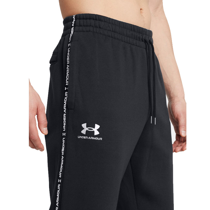 UNDER ARMOUR UA Icon Fleece Jgr Taping (1389358-001)ΑΝΔΡΙΚΟ ΠΑΝΤΕΛΟΝΙ ΦΟΡΜΑΣ ΜΑΥΡΟ