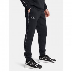 UNDER ARMOUR UA Icon Fleece Jgr Taping (1389358-001)ΑΝΔΡΙΚΟ ΠΑΝΤΕΛΟΝΙ ΦΟΡΜΑΣ ΜΑΥΡΟ