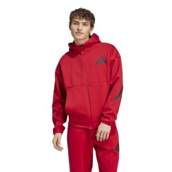 ADIDAS Z.N.E. Full-Zip Hooded Track Jacket (JF6540)ΑΝΔΡΙΚΗ ΖΑΚΕΤΑ ΚΟΚΚΙΝΗ