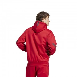 ADIDAS Z.N.E. Full-Zip Hooded Track Jacket (JF6540)ΑΝΔΡΙΚΗ ΖΑΚΕΤΑ ΚΟΚΚΙΝΗ