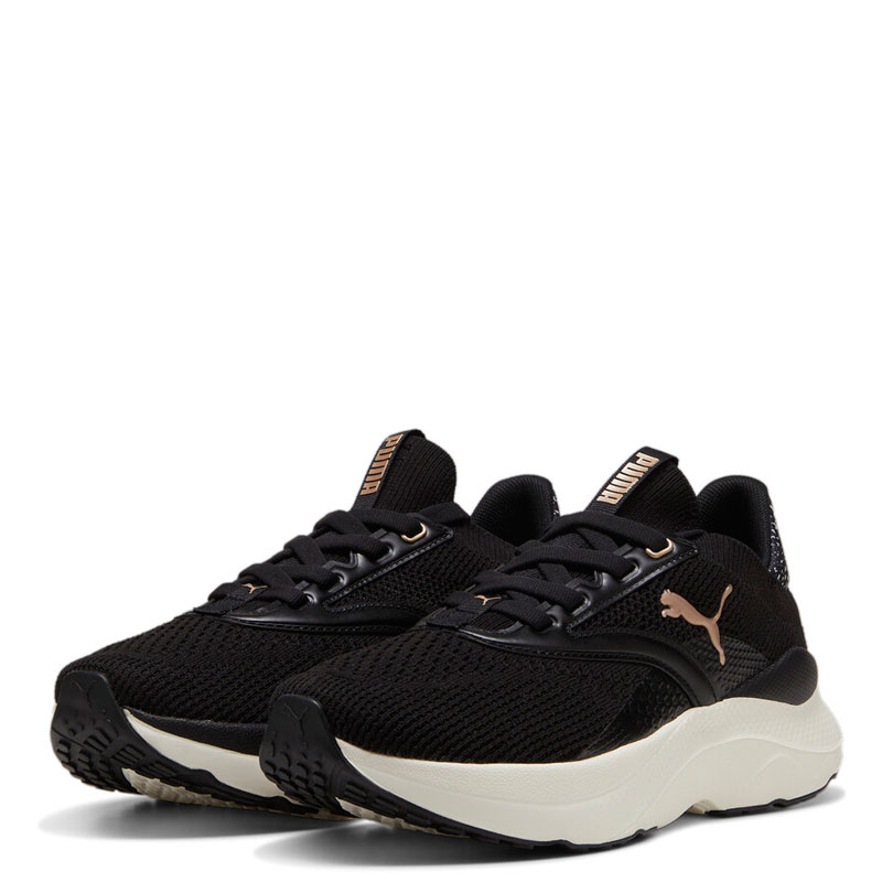 PUMA Softride Mayve Minima Leopard Wmns (310162-01)ΓΥΝΑΙΚΕΙΟ ΥΠΟΔΗΜΑ Black-Warm White-PUMA Gold