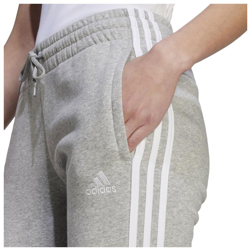 Adidas Essentials 3-Stripes FL C PT WMNS (IL3282)ΓΥΝΑΙΚΕΙΟ ΠΑΝΤΕΛΟΝΙ ΦΟΡΜΑΣ ΓΚΡΙ