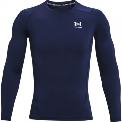 UNDER ARMOUR HG Comp LS LONGSLEEVE SHIRT (1361524-410) Midnight Navy/White