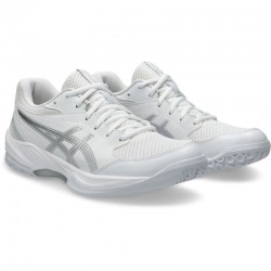 ASICS Gel-task 4 (1072A106-100)Γυναικεία Αθλητικά Παπούτσια Βόλεϊ WHITE/SILVER