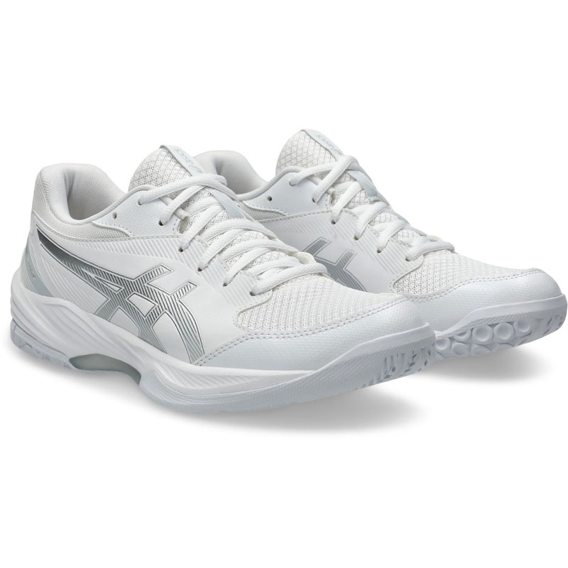 ASICS Gel-task 4 (1072A106-100)Γυναικεία Αθλητικά Παπούτσια Βόλεϊ WHITE/SILVER