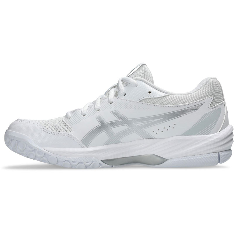 ASICS Gel-task 4 (1072A106-100)Γυναικεία Αθλητικά Παπούτσια Βόλεϊ WHITE/SILVER