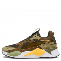 PUMA RS-X Heritage mens (398210-01)ΑΝΔΡΙΚΑ ΠΑΠΟΥΤΣΙΑ Dark Olive-Sun Stream