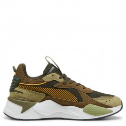 PUMA RS-X Heritage mens (398210-01)ΑΝΔΡΙΚΑ ΠΑΠΟΥΤΣΙΑ Dark Olive-Sun Stream