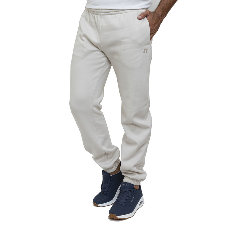 RUSSELL ATHLETIC ELASTICATED LEG PANT (A24-008-2-526)ΑΝΔΡΙΚΟ ΠΑΝΤΕΛΟΝΙ ΦΟΡΜΑΣ ΜΕ ΛΑΣΤΙΧΟ WHITE SAND