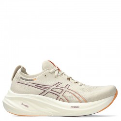 Asics Gel Nimbus 26 WMNS (1012B601-250)Γυναικεία Παπούτσια Running Oatmeal / Faded Orange