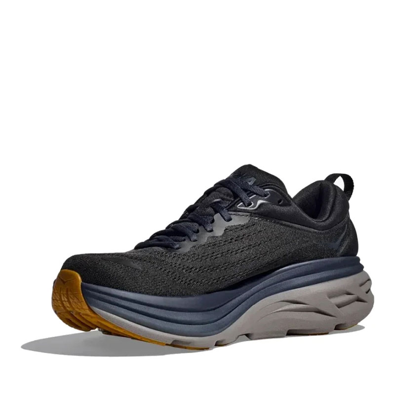 HOKA Bondi 8 (1123202-BCKRN)ΑΝΔΡΙΚΑ ΠΑΠΟΥΤΣΙΑ RUNNING BLACK / IRON ORE