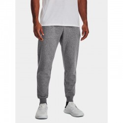 UNDER ARMOUR RIVAL FLEECE JOGGERS (1379774-025) Παντελόνι Φόρμας με Λάστιχο Γκρι