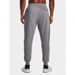 UNDER ARMOUR RIVAL FLEECE JOGGERS (1379774-025) Παντελόνι Φόρμας με Λάστιχο Γκρι