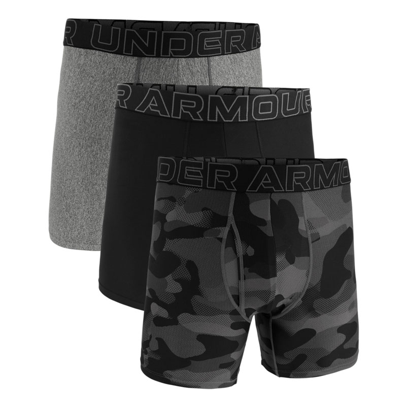 UNDER ARMOUR Perf Tech Nov 6in (1383879-001)Ανδρικά Μποξεράκια 3 ΤΕΜΑΧΙΑ ΠΟΛΥΧΡΩΜΑ