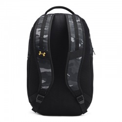 UNDER ARMOUR HUSTLE 6.0 BACKPACK (1384672-001)ΣΑΚΙΔΙΟ ΠΛΑΤΗΣ Black/Black/Metallic Gold 29 ΛΙΤΡΑ