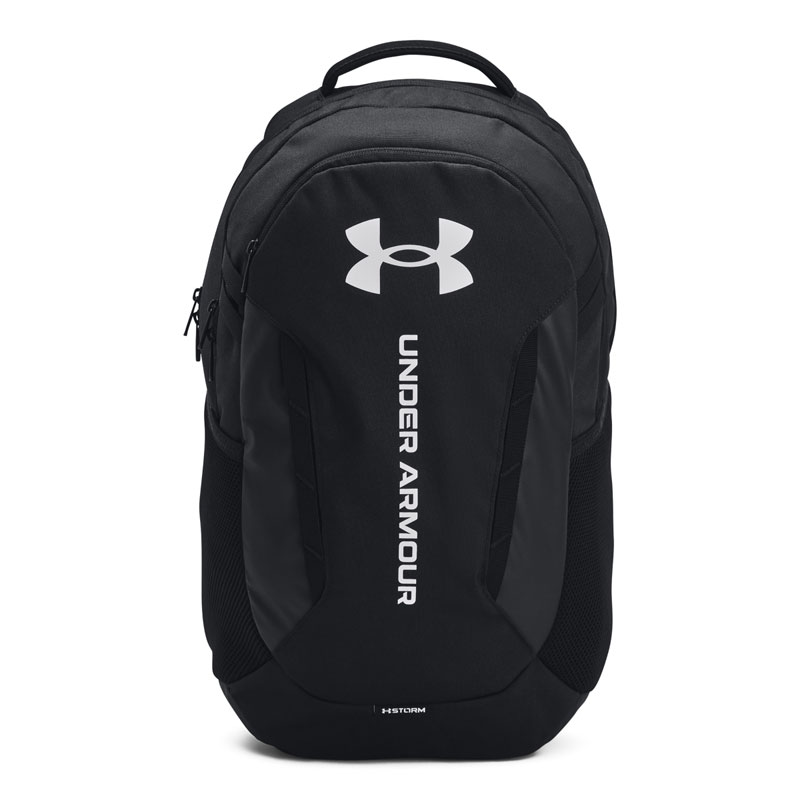 UNDER ARMOUR HUSTLE 6.0 BACKPACK (1384672-002)ΣΑΚΙΔΙΟ ΠΛΑΤΗΣ Black/Black/White 29 ΛΙΤΡΑ