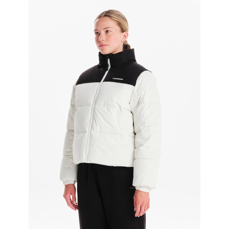 EMERSON ΓΥΝΑΙΚΕΙΟ ΜΠΟΥΦΑΝ PUFFER ΛΕΥΚΟ/ΜΑΥΡΟ (242.EW10.74-OFF WHITE/BLACK)