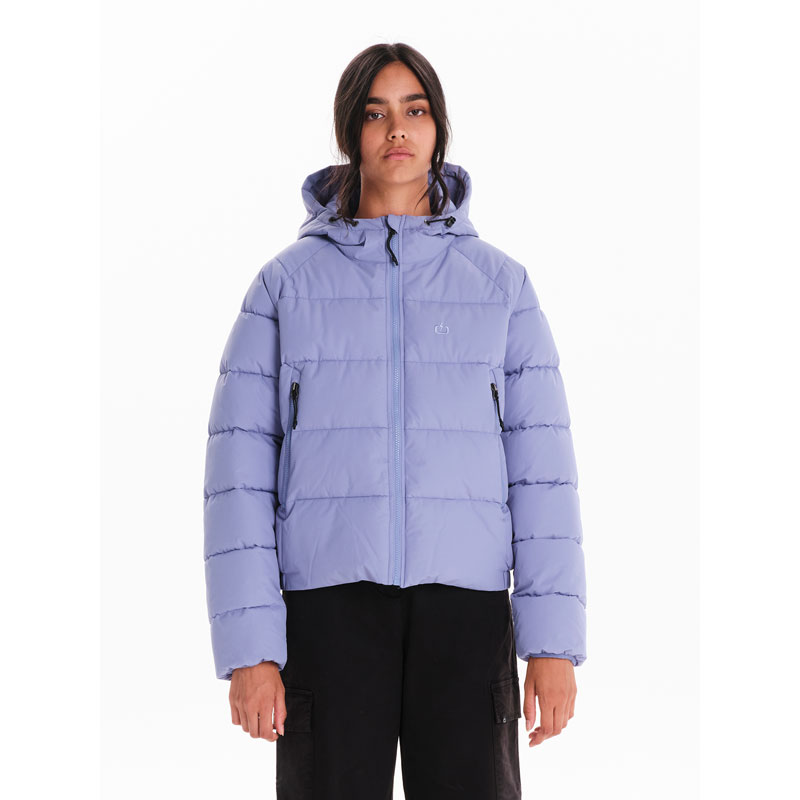 EMERSON ΓΥΝΑΙΚΕΙΟ ΜΠΟΥΦΑΝ PUFFER ΜΕ ΚΟΥΚΟΥΛΑ ΜΩΒ (242.EW10.91-VIOLET)