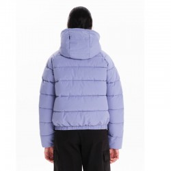 EMERSON ΓΥΝΑΙΚΕΙΟ ΜΠΟΥΦΑΝ PUFFER ΜΕ ΚΟΥΚΟΥΛΑ ΜΩΒ (242.EW10.91-VIOLET)