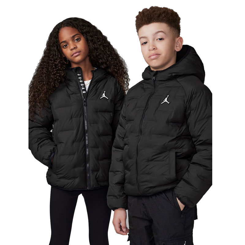 Jordan Welded Puffer Jacket Kids (95D194-023)Παιδικό Μπουφάν Μαύρο