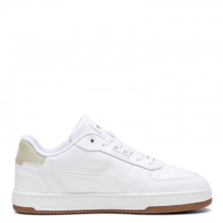 PUMA CAVEN 2.0 LUX (395016-07)ΑΝΔΡΙΚΑ ΠΑΠΟΥΤΣΙΑ ΛΕΥΚΑ/ΜΠΕΖ