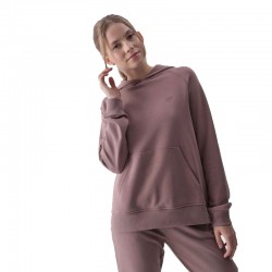 4F SWEATSHIRT (4FWMM00TSWSF1468-83S)ΓΥΝΑΙΚΕΙΑ ΦΟΥΤΕΡ ΜΠΛΟΥΖΑ  ΜΠΕΖ